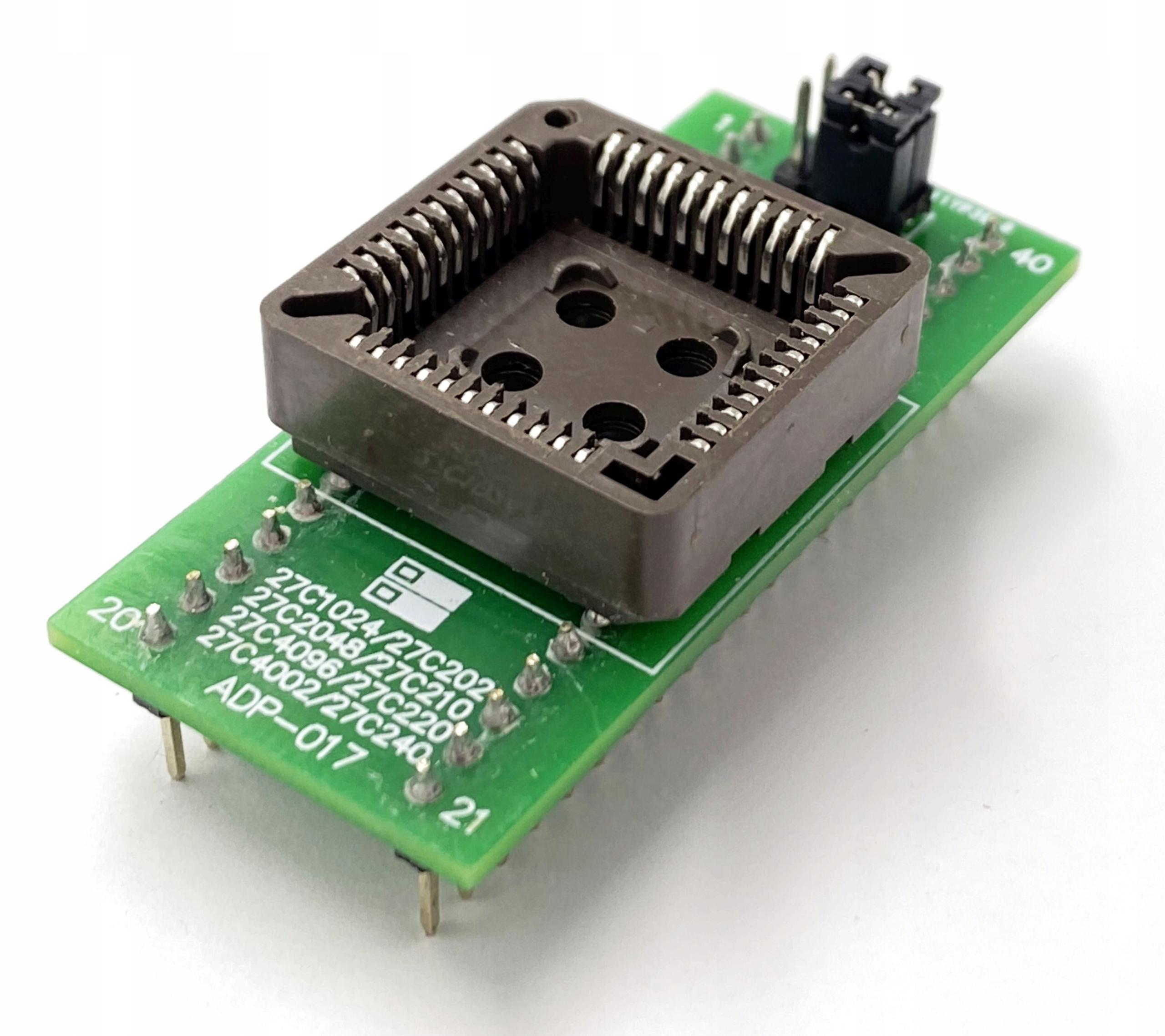 Adapter uniwersalny PLCC44 -> PDIP40 (uP+EPROM)