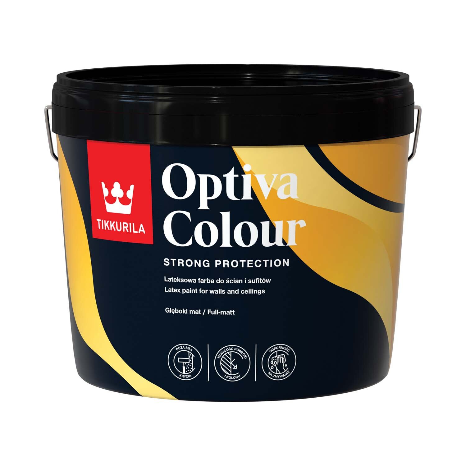 Tikkurila Optiva Colour 2,7L Hluboký Směsový mat