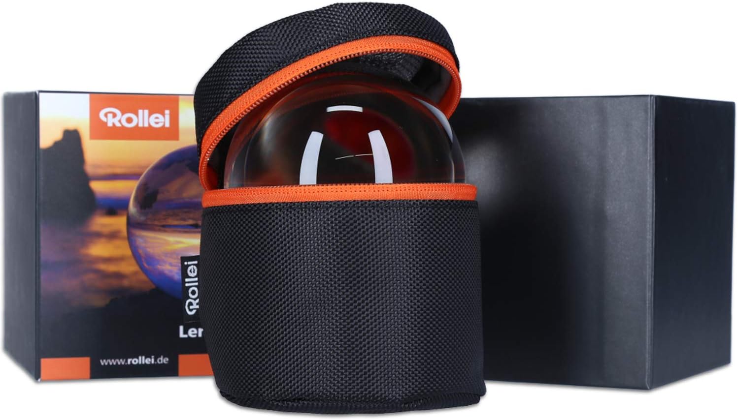 Szklana Kula Fotograficzna Do Zdjęć Dla Fotografa 90MM Torba