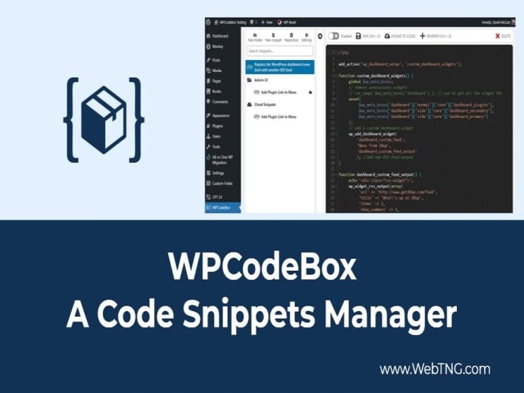 Wtyczka WPCodeBox