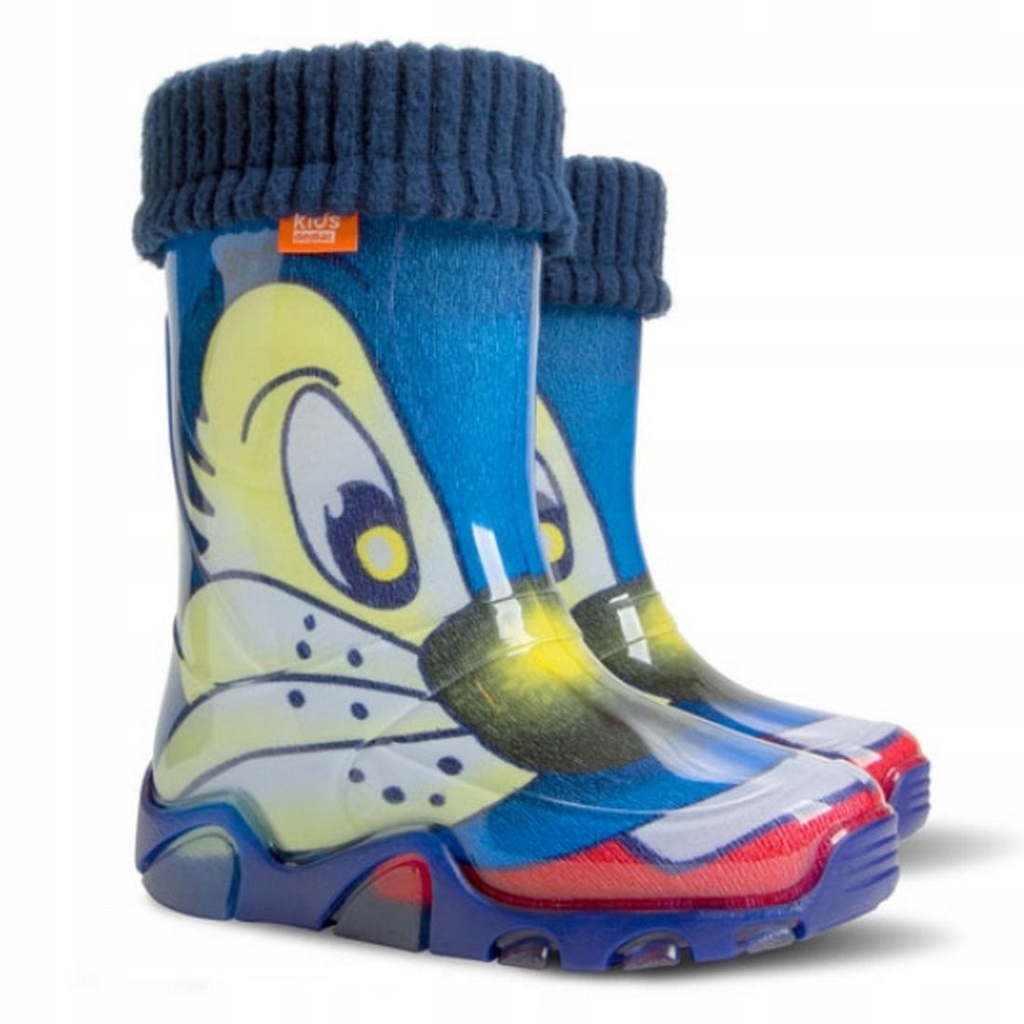 OCIEPLACZE kaloszy dziecięcych DEMAR granat 32/33 Marka Demar