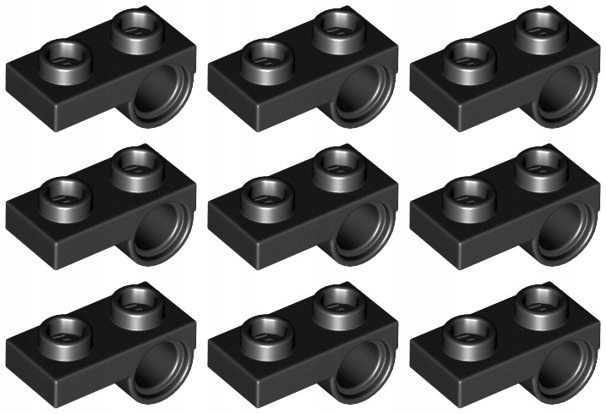 

Lego 18677 Płytka 1x2 czarna Nowa (4g) 9 szt.