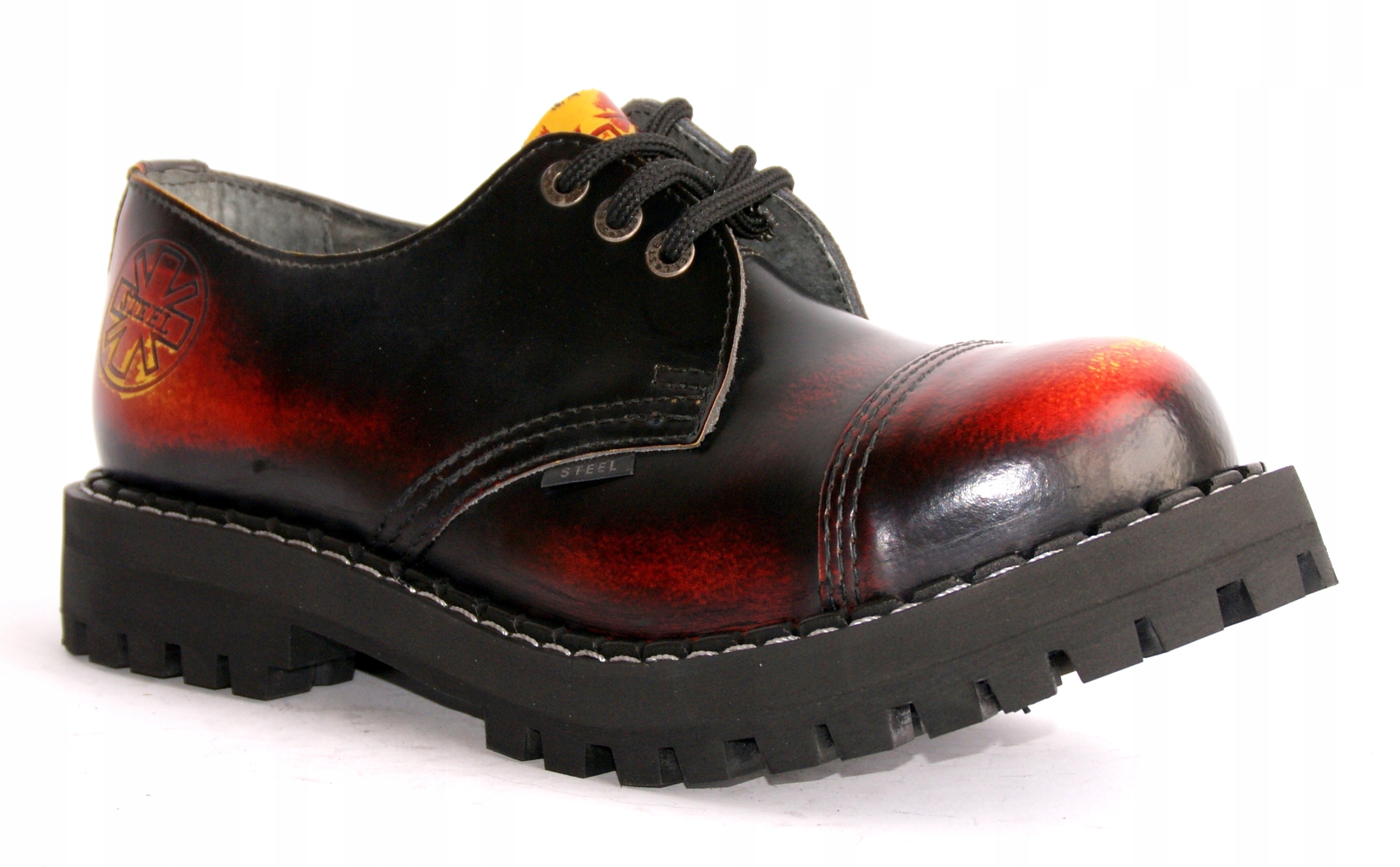 

Glany Steel Żół./czerw./czar. 3-DZIURY 101/O/Y/R/B