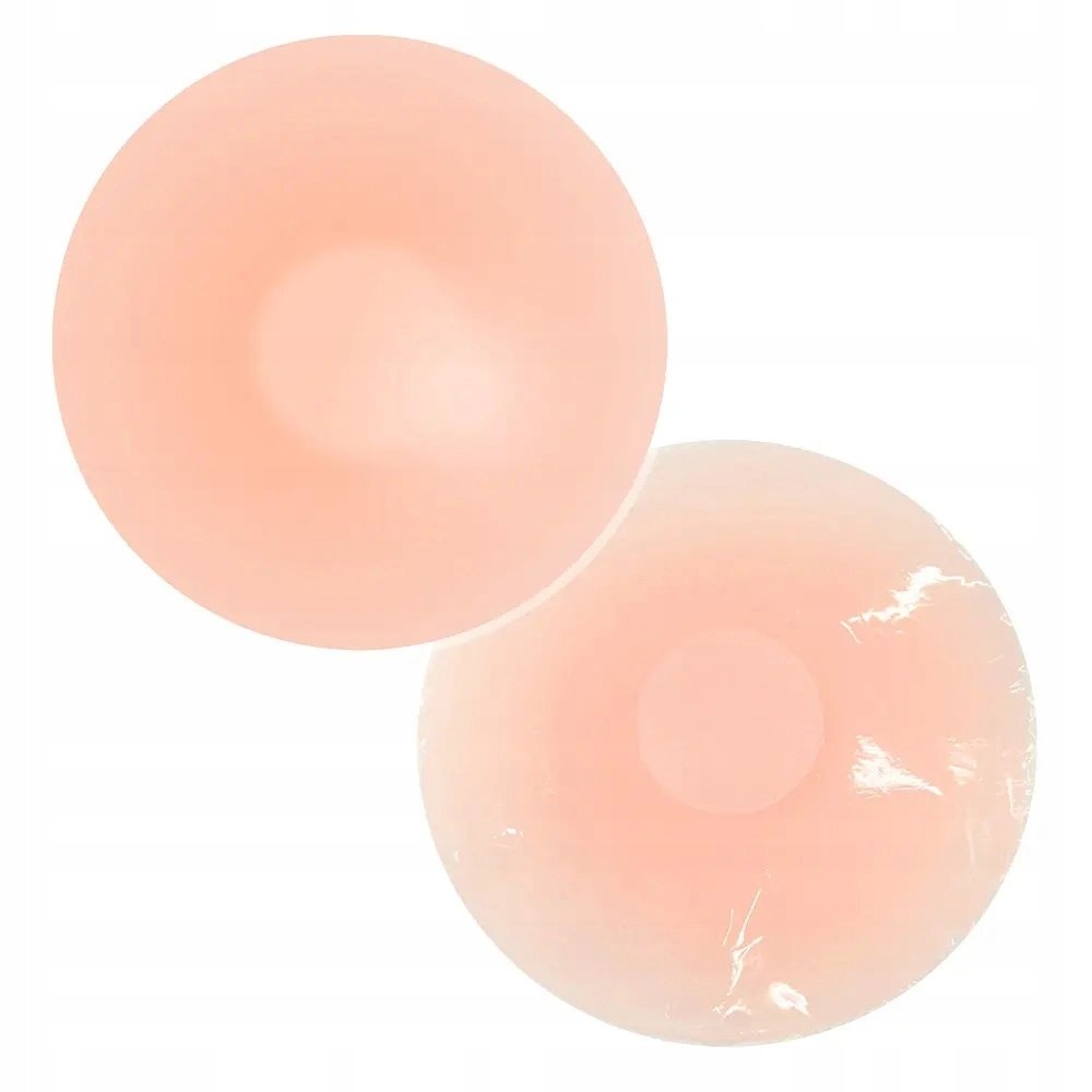 SILIKONOWE NAKŁADKI NA SUTKI NASUTNIKI PRZYKLEJANE DO BIUSTU Marka bez marki