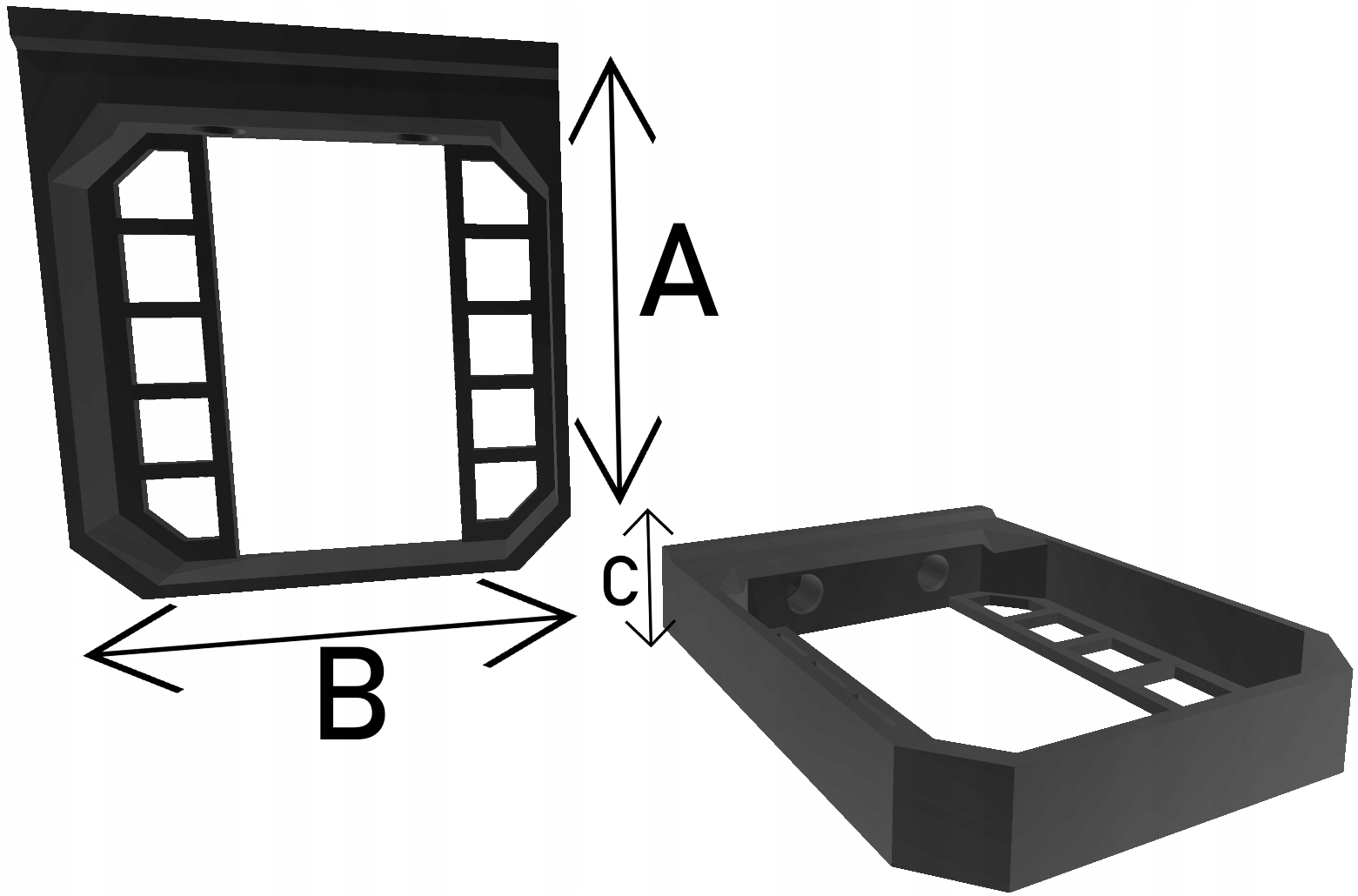 WIESZAK ŚCIENNY Routera Xiaomi mesh AX3000 AX1800 MOCOWANIE ŚCIENNE UCHWYT Producent inny