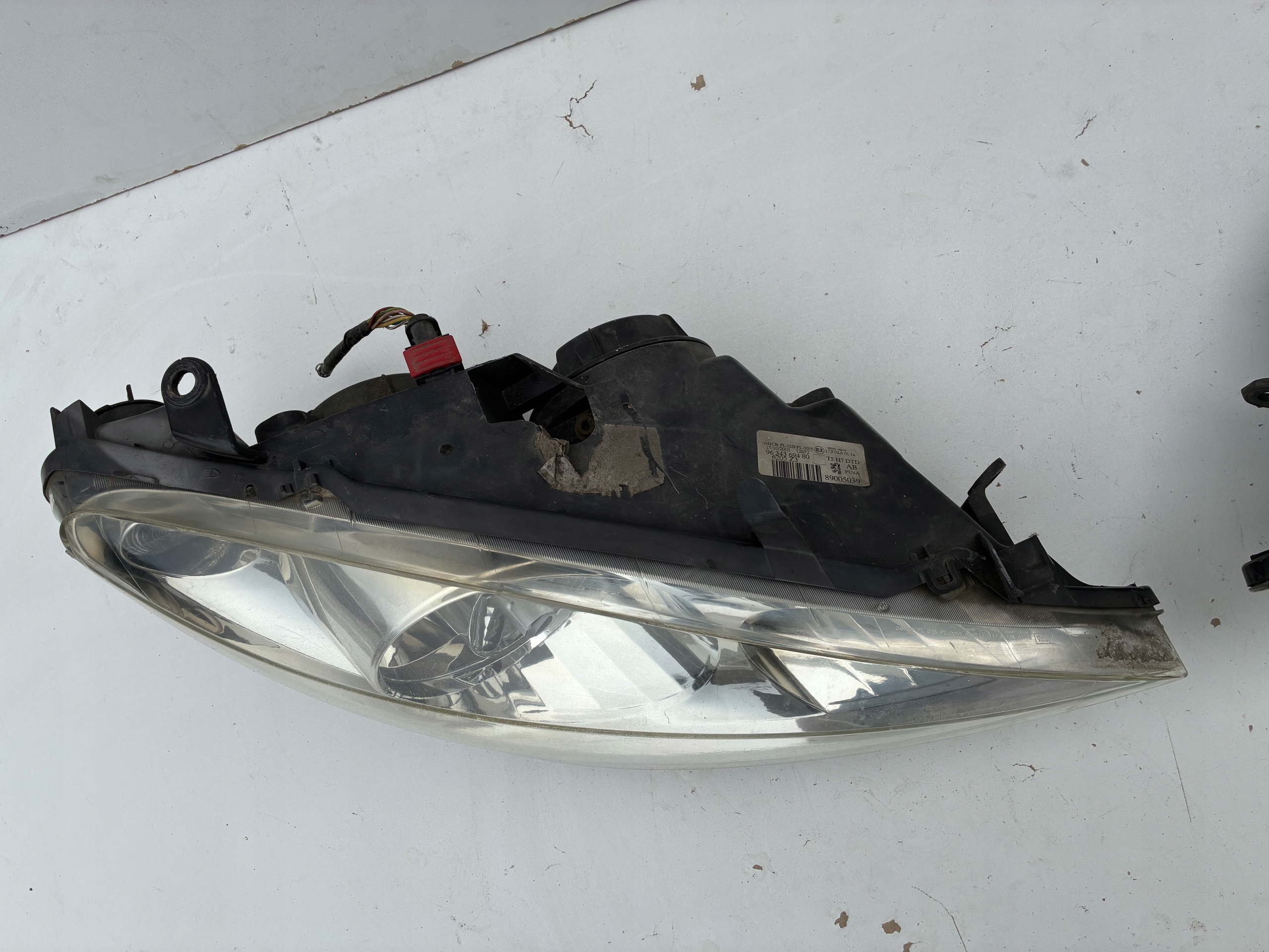 light Reflektor front right left Peugeot 307 01-05r.