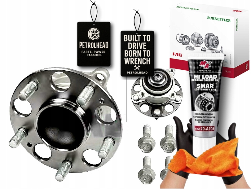 Ložisko Kola Honda Zadní Accord VIII 08- Fag #Petrolhead Pro+ Kit7