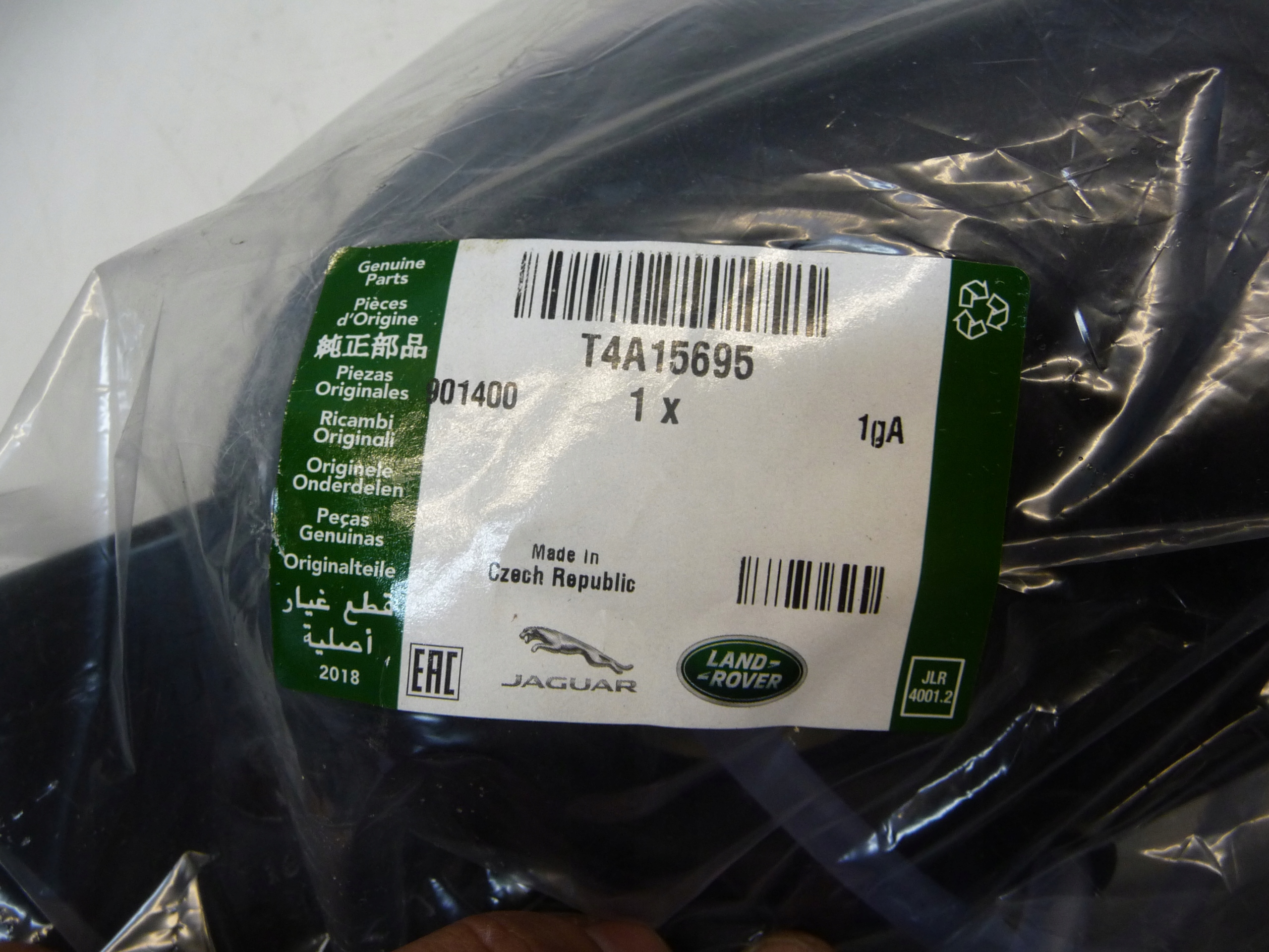 KLAPKA WLEW PALIWA LKH Land Rover OE F-PACE X761 T4A5695 Numer katalogowy części T4A15695