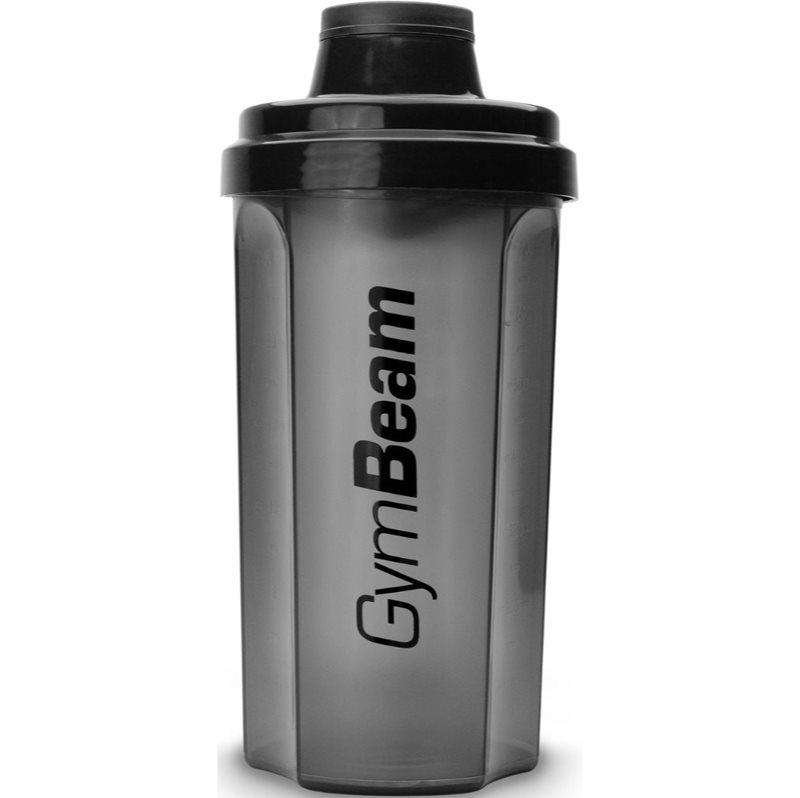 GymBeam Shaker 700 shaker sportowy kolor Transparent Black 1 szt.