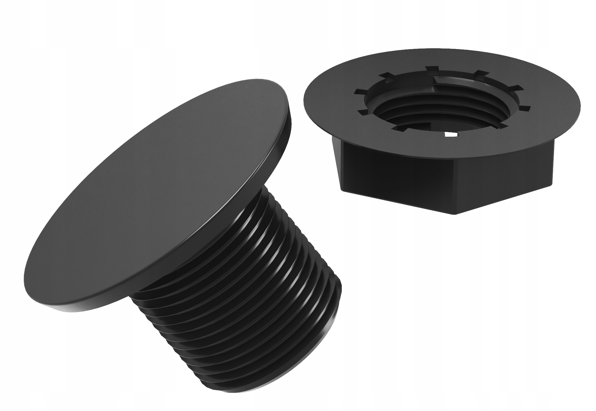 ZLEWOZMYWAK z ociekaczem JEDNOKOMOROWY granitowy + Bateria kuchenna FABRO Głębokość 18 cm