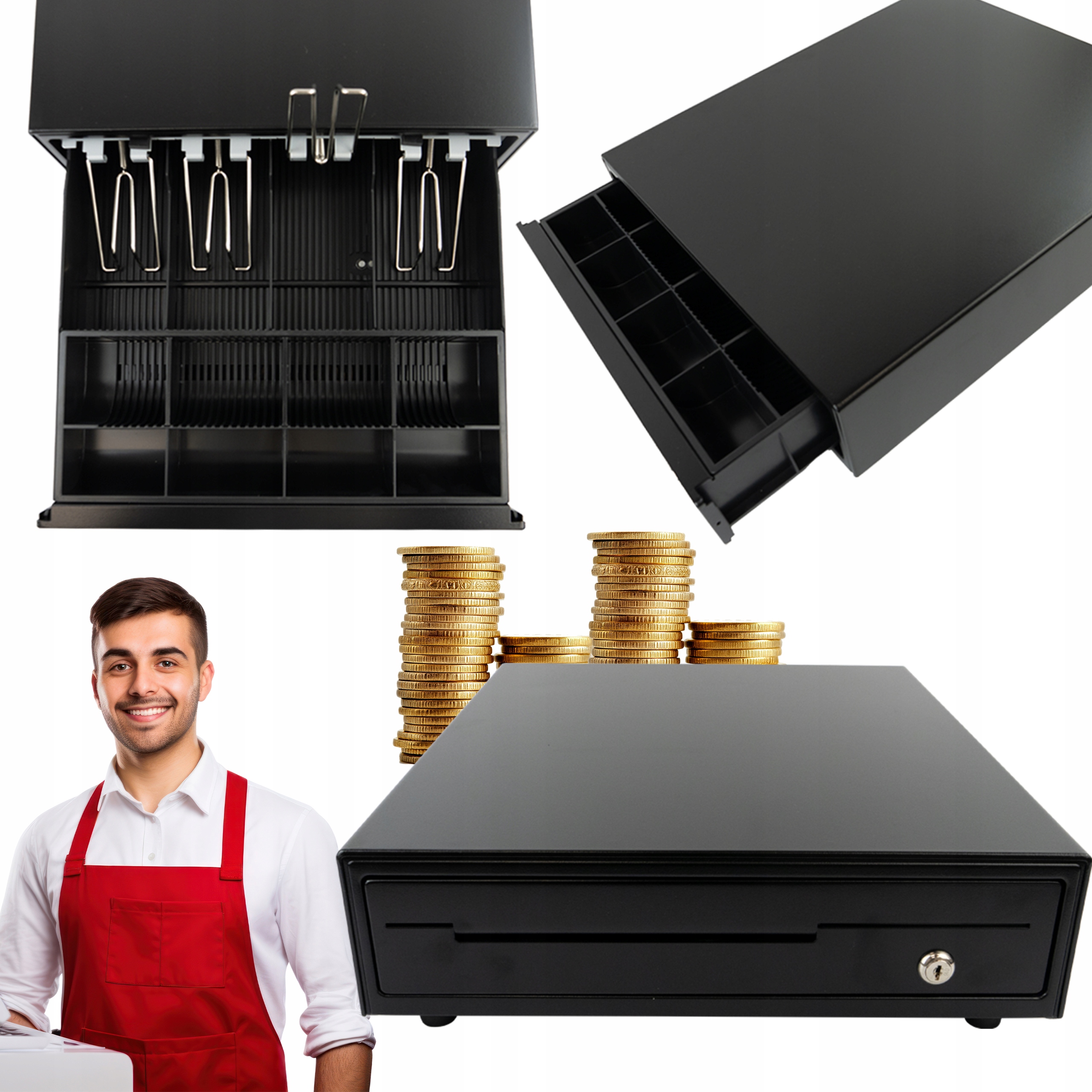 Šuplík Na Peníze, Prostorná, S Dodatečnou Mezerou, 4 A 8 Přihrádek