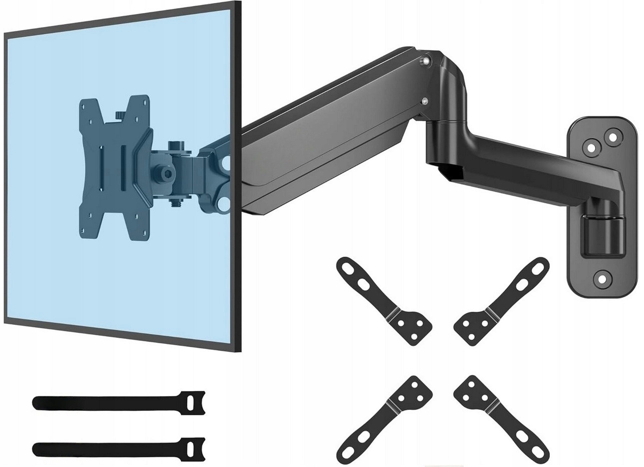 Uchwyt Wieszak Ścienny Zawieszenie Monitora Pc 13-42 Cali Do 56CM Od Ściany