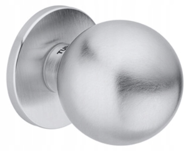 Jednostranný pevný gombík 683 5S-96 chróm satén