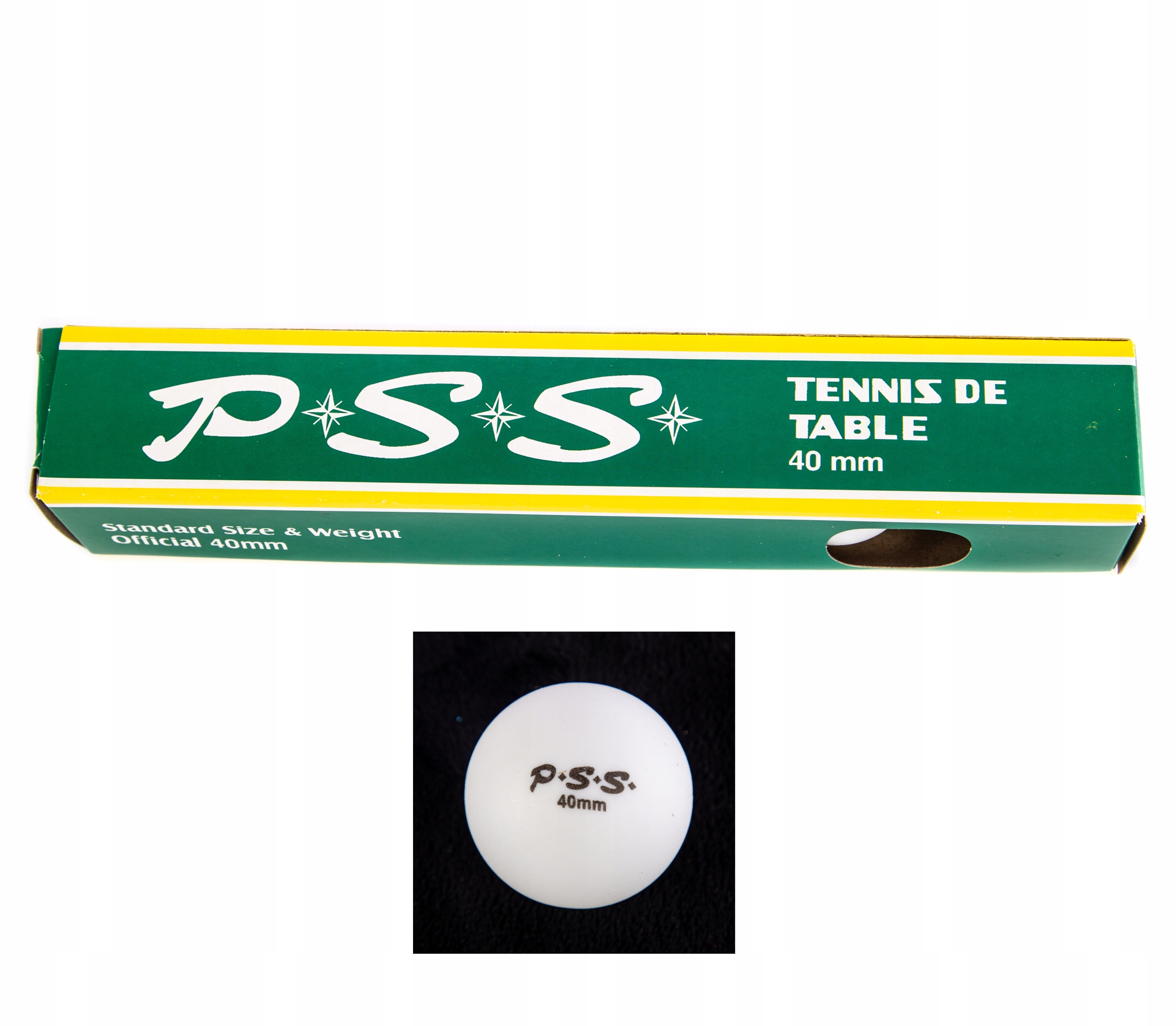 Piłeczki do ping-ponga 2 kol. 6 szt.