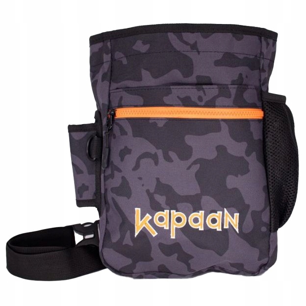 Taška na nálezy Kapaan Kapouch Black/Grey Camo