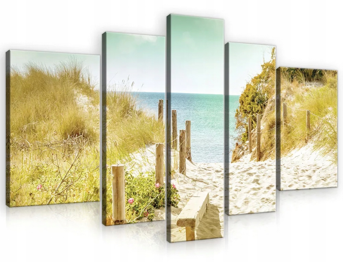 Obraz Na Plátně Canvas 170x100 Pláž Moře Písek