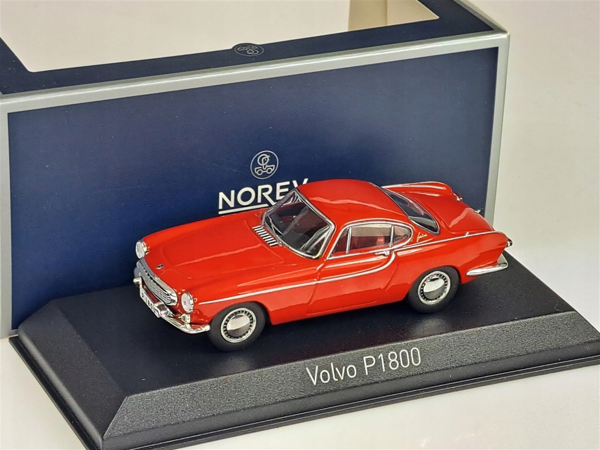 Norev Volvo P1800 kupé 1961 červená 1:43