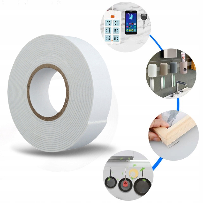 TAŚMA DWUSTRONNA MONTAŻOWA PIANKOWA ULTRA STRONG Pojemność opakowania 27 ml