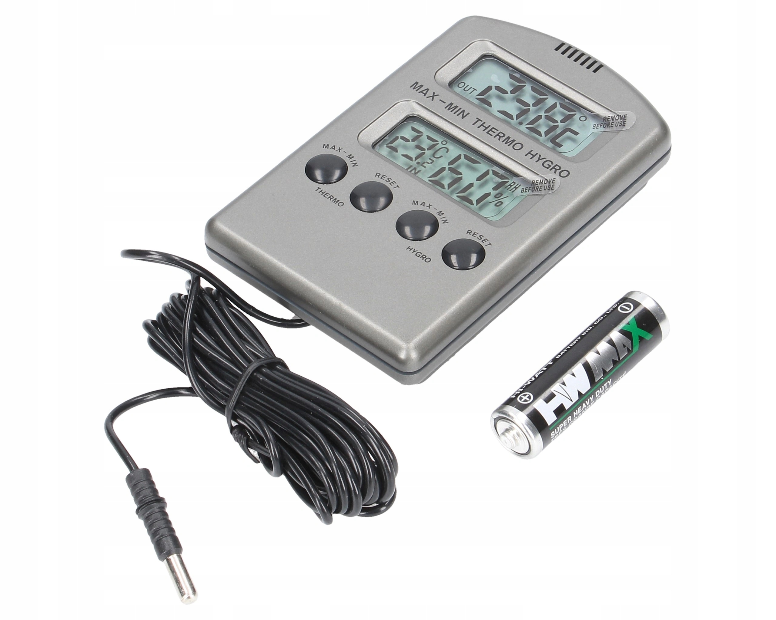 Digitální vlhkoměr pro měření teploty a vlhkosti vzduchu