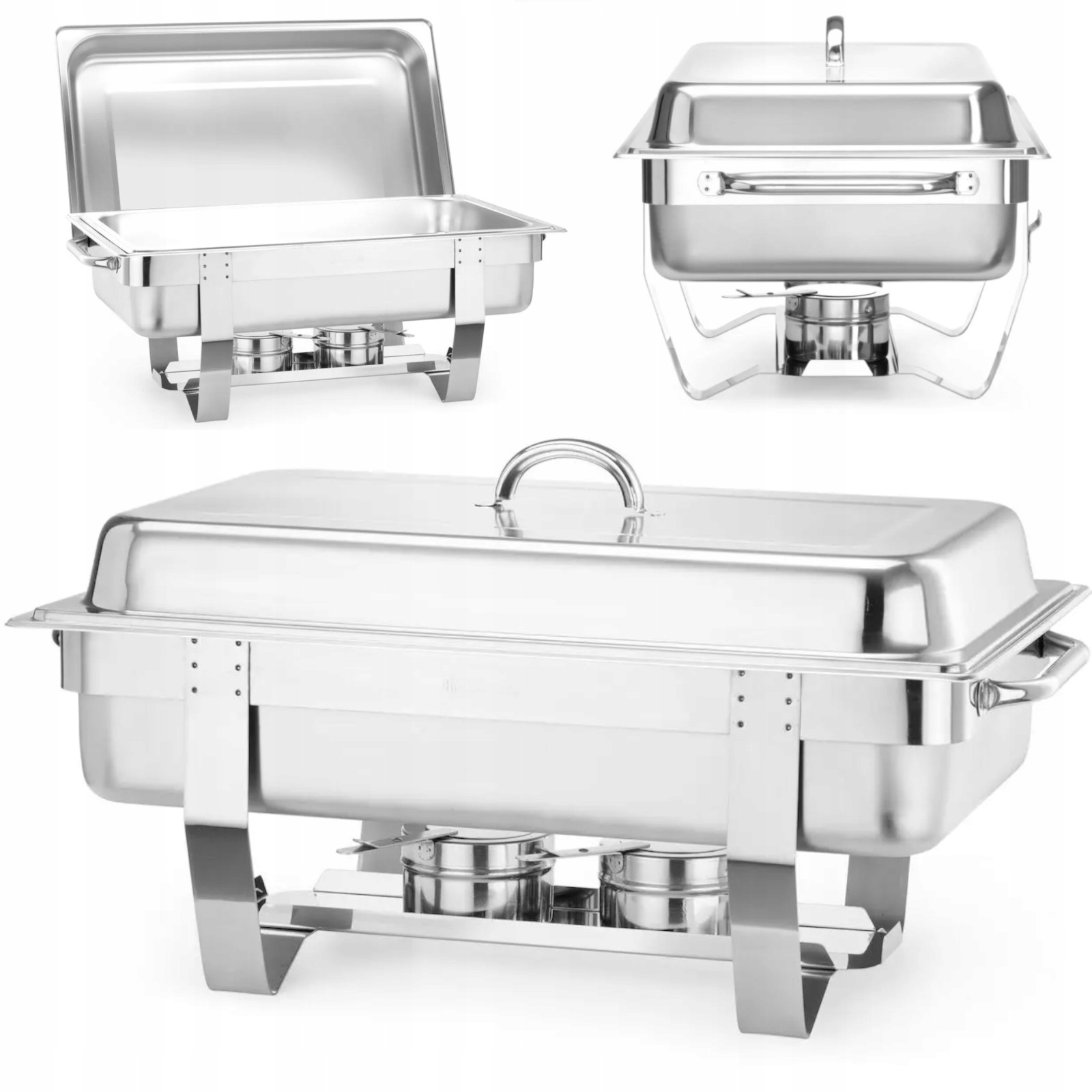 Ohřívač Pokrmů Bemar Na Pastu Svíčky Gn 1/1 Sada Gastrů Hendi