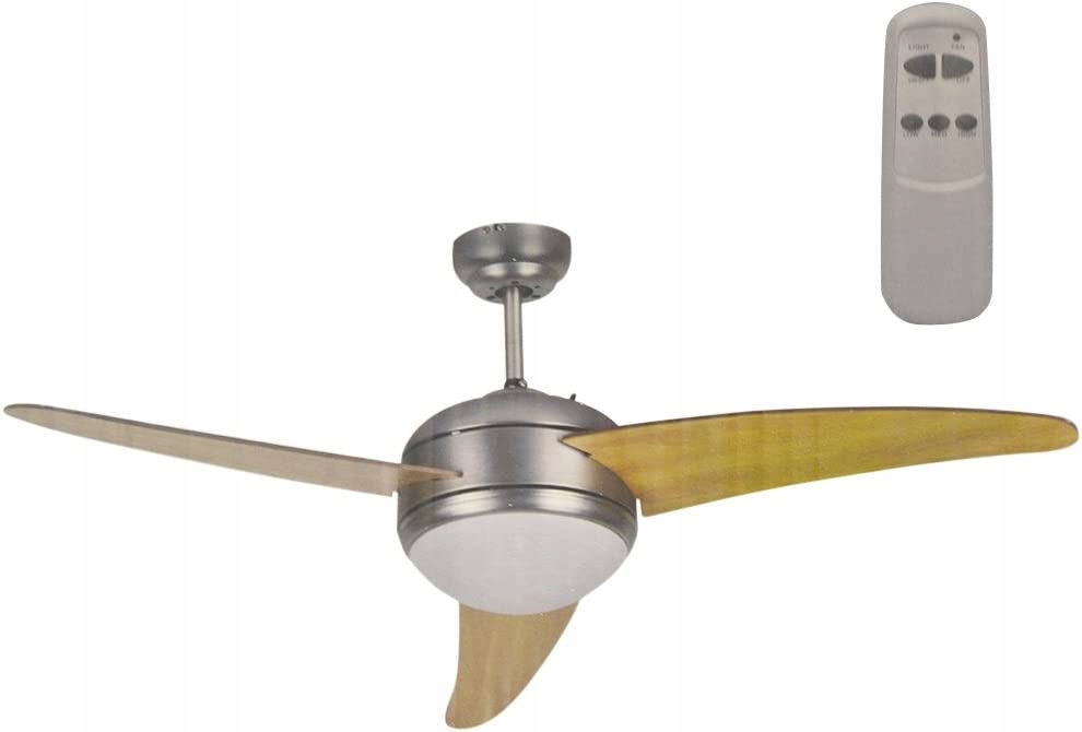 Stropný ventilátor Bakaji 130 strieborný/sivý