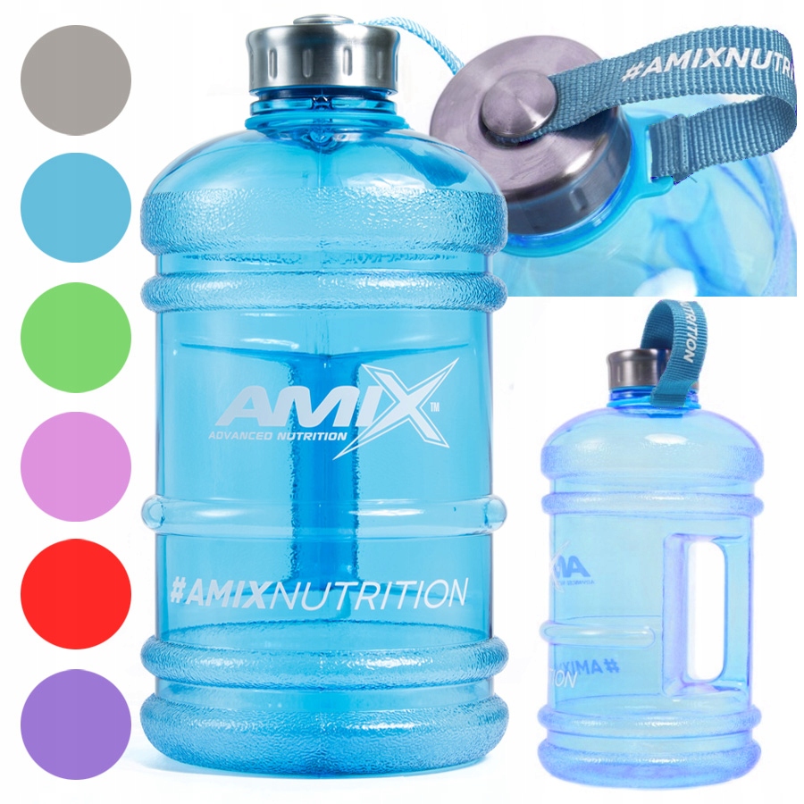 

Amix Kanister 2,2L Shaker Bidon Solidny Niebieski