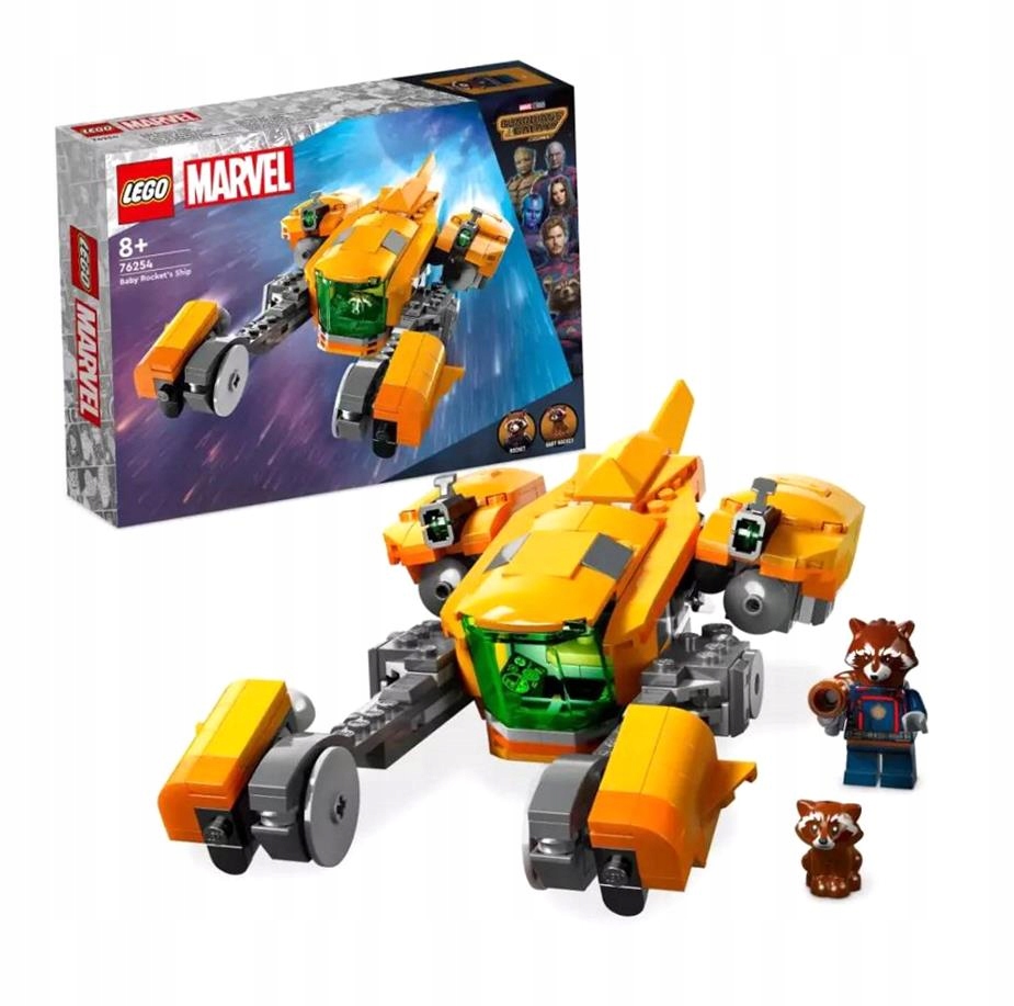 Lego Marvel Loď Malého Rocketa 76254