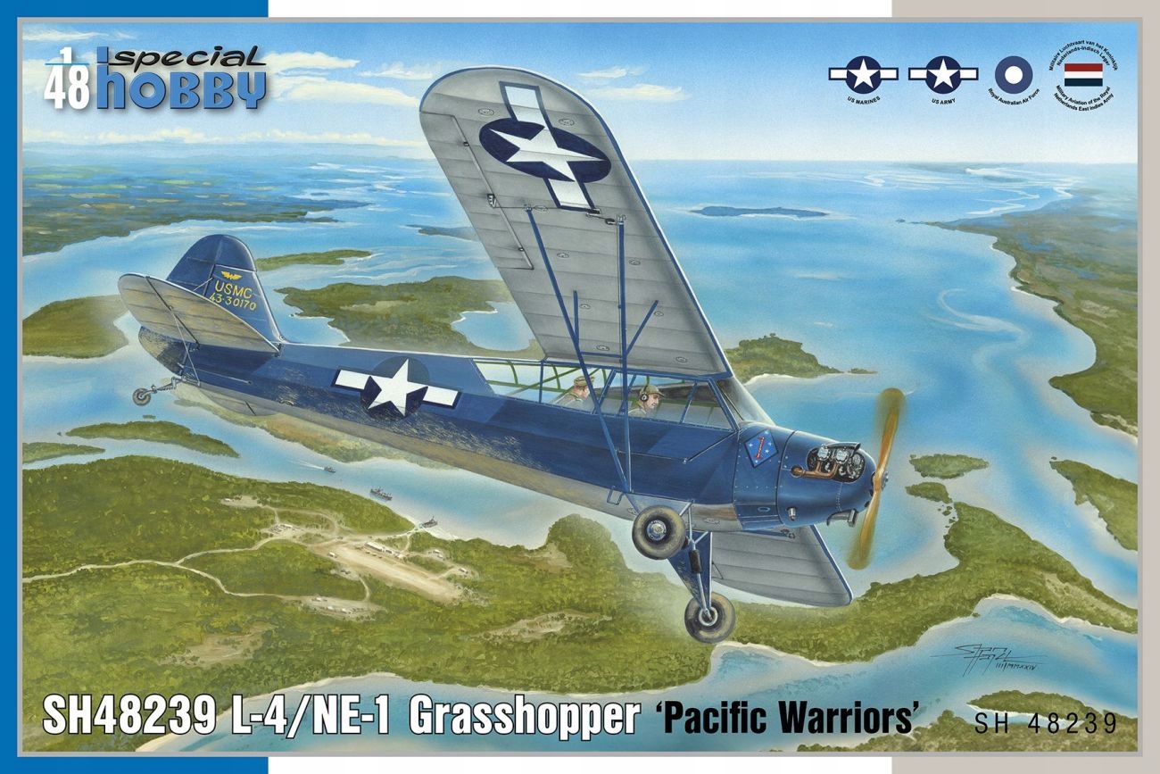 Special Hobby SH48239 1/48 L-4/NE-1 Grasshopper Pacific Warriors