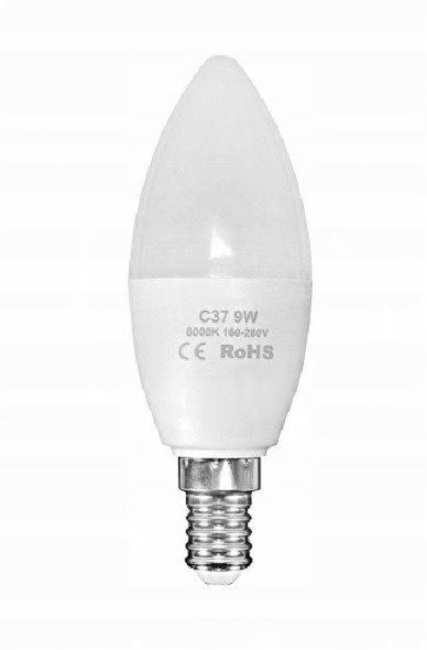 

Żarówka Led mleczna E14 9W Smd 2835 barwa ciepła