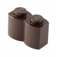 

Lego Klocek 1x2 30136 4519970 D Brown 1szt Uży