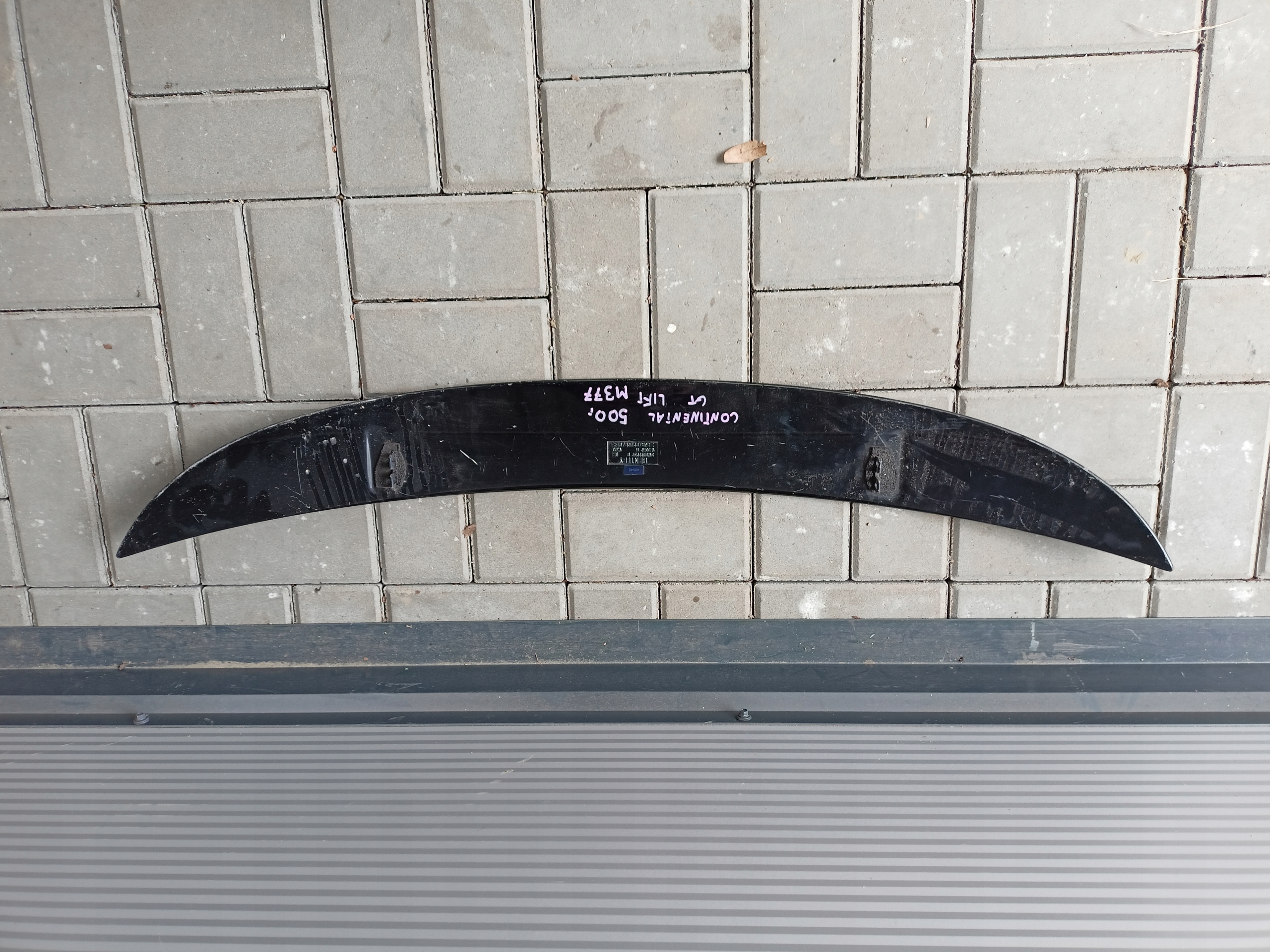 BENTLEY CONTINENTAL GT LIFT ACCESSORI SPOILER LOTKA