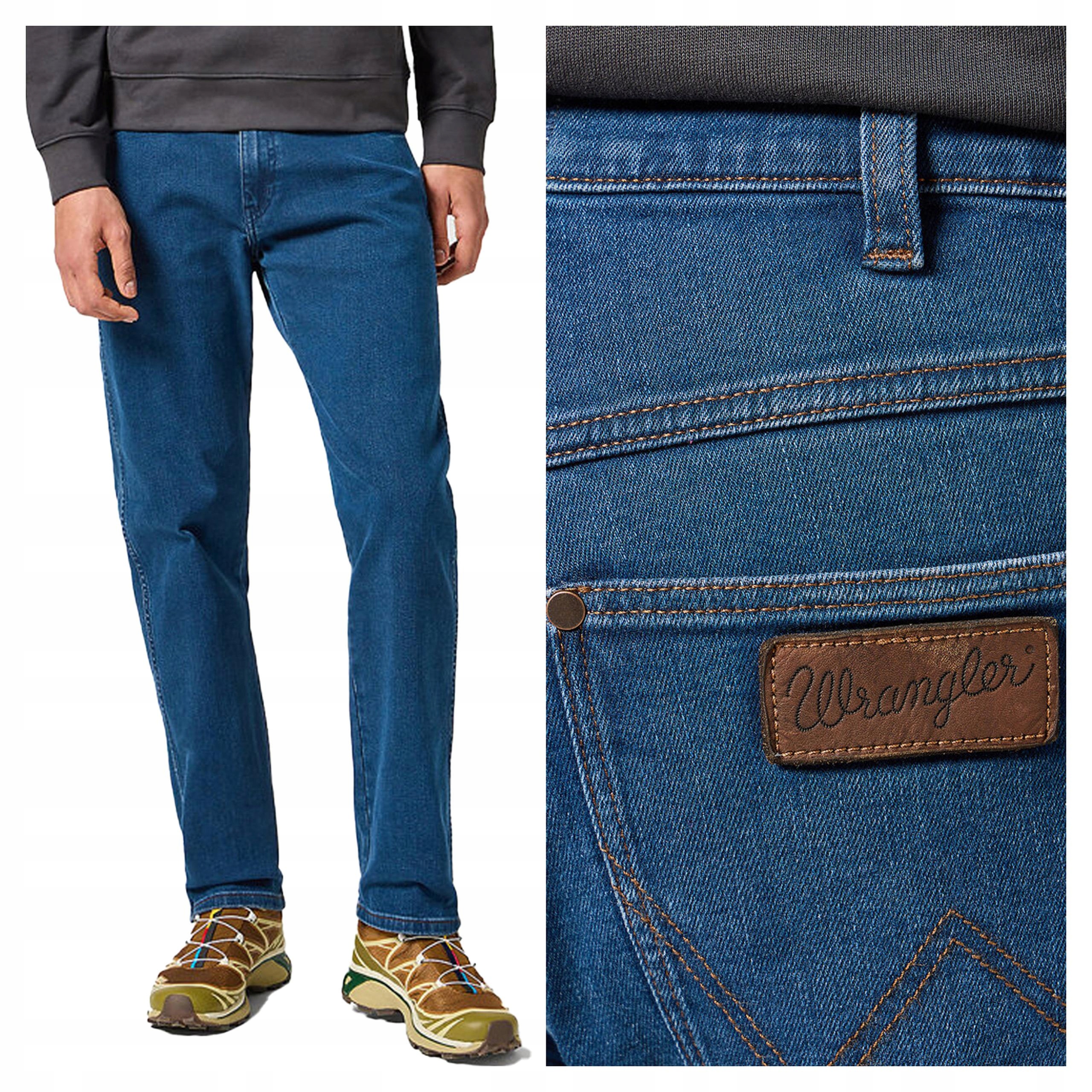 Wrangler Frontier W33 L30 Pánské džínové kalhoty džíny Proste