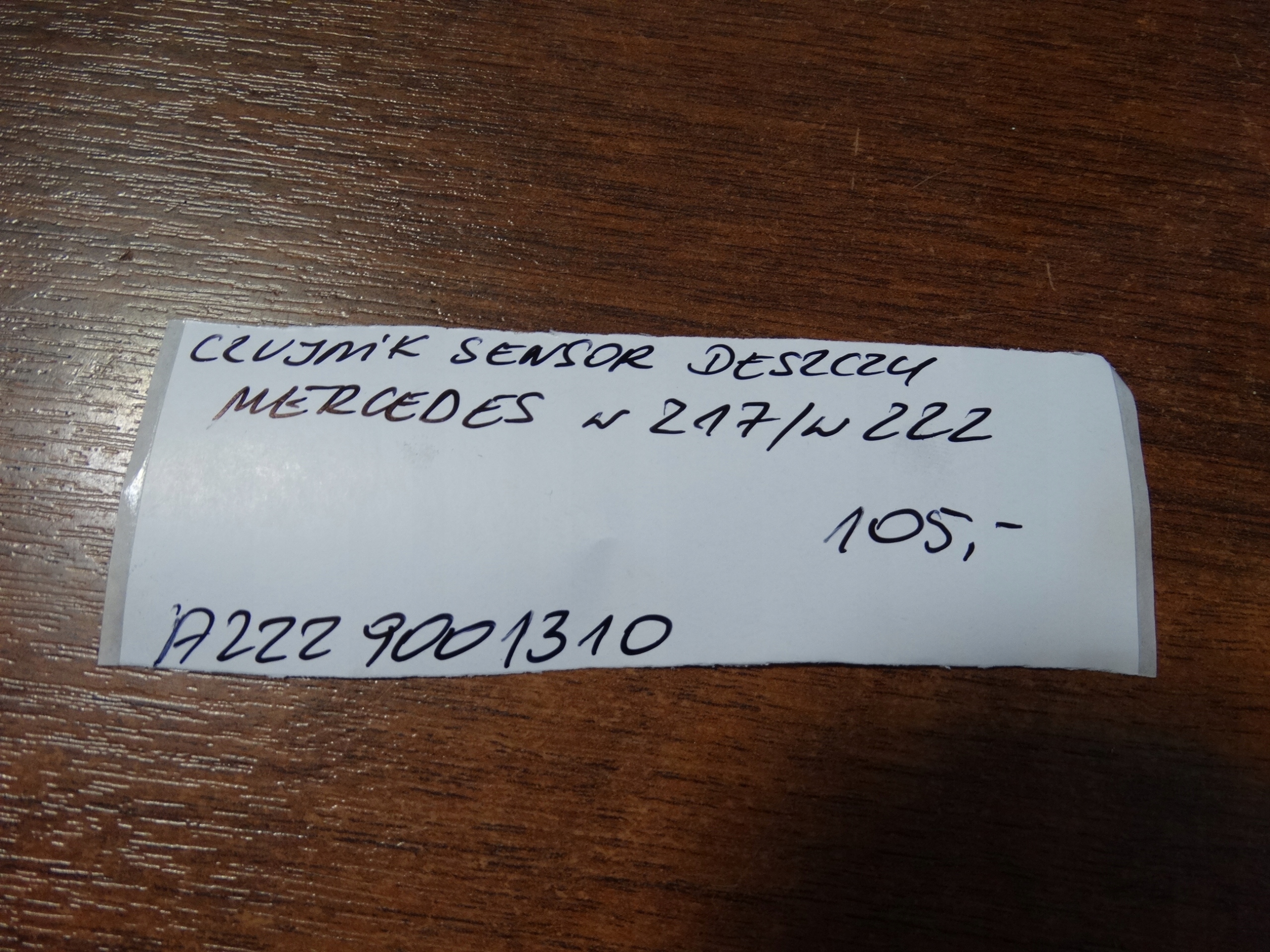SENSOR sensor rain MERCEDES W217 W222 1