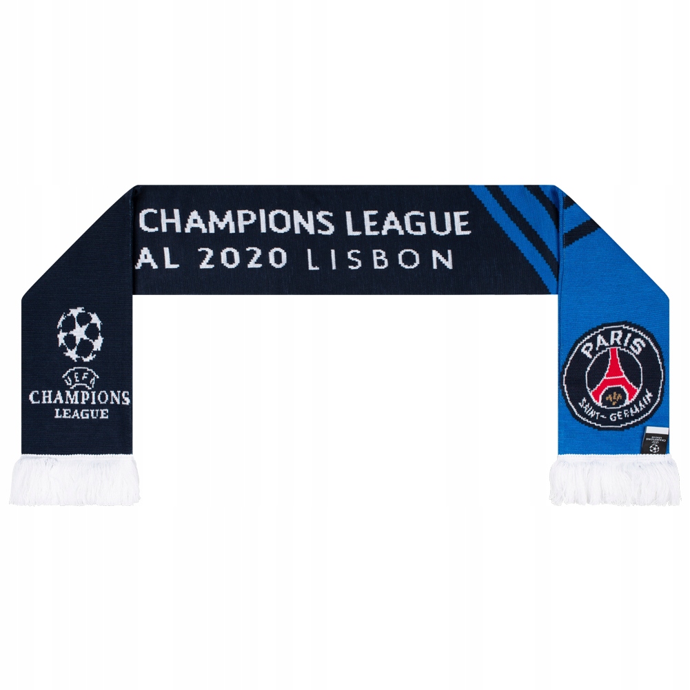 Szalik kibica Psg Paryż Saint-Germain Champions League dwustronny