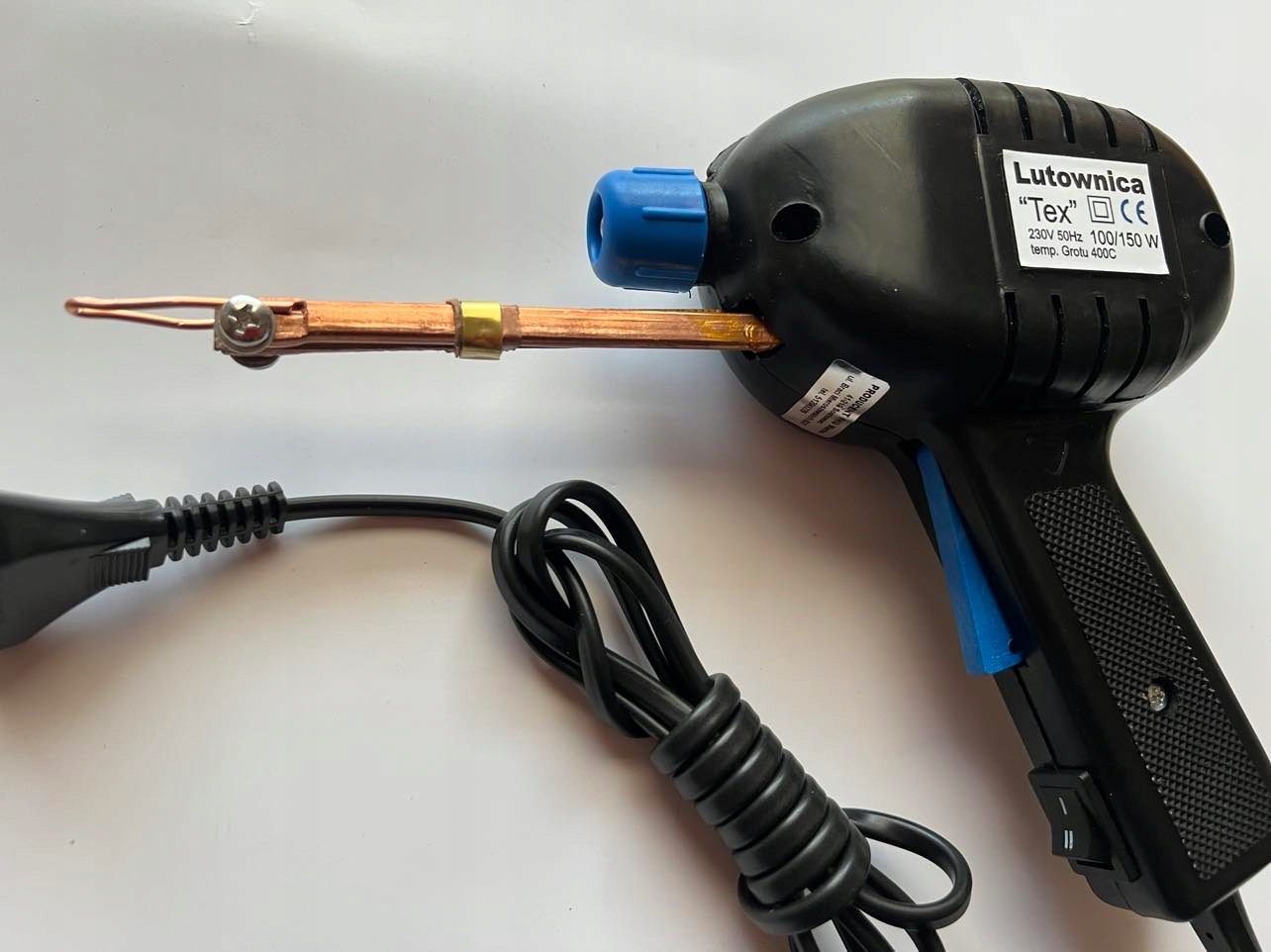 Lutownica transformatorowa 100/150W BLACK Model TEX 100/150