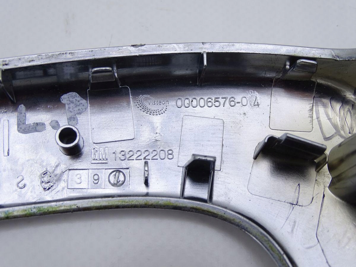 OPEL INSIGNIA A 08-17 LISTWA DEKOR CHROM OSŁONA DRZWI KLAMKI LEWY PRZÓD Producent części Opel OE