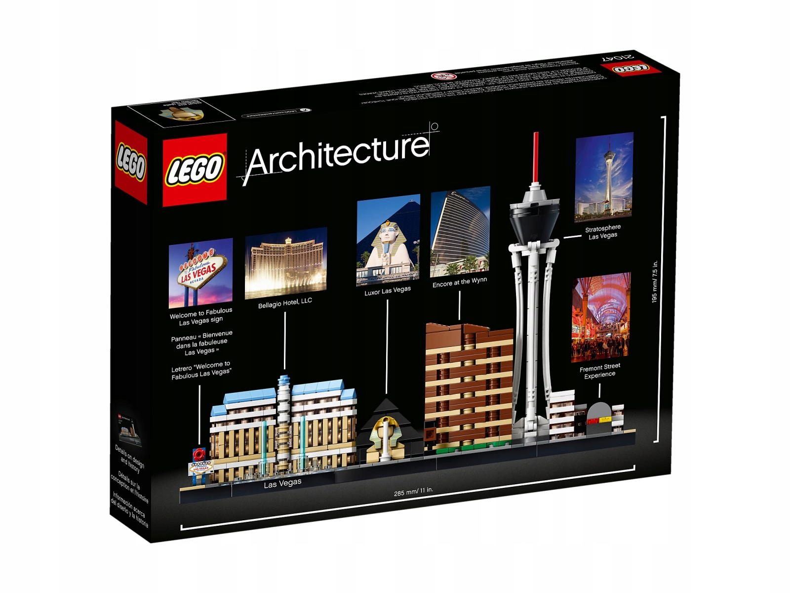 LEGO Architecture 21047 Las Vegas - NOWY Marka LEGO