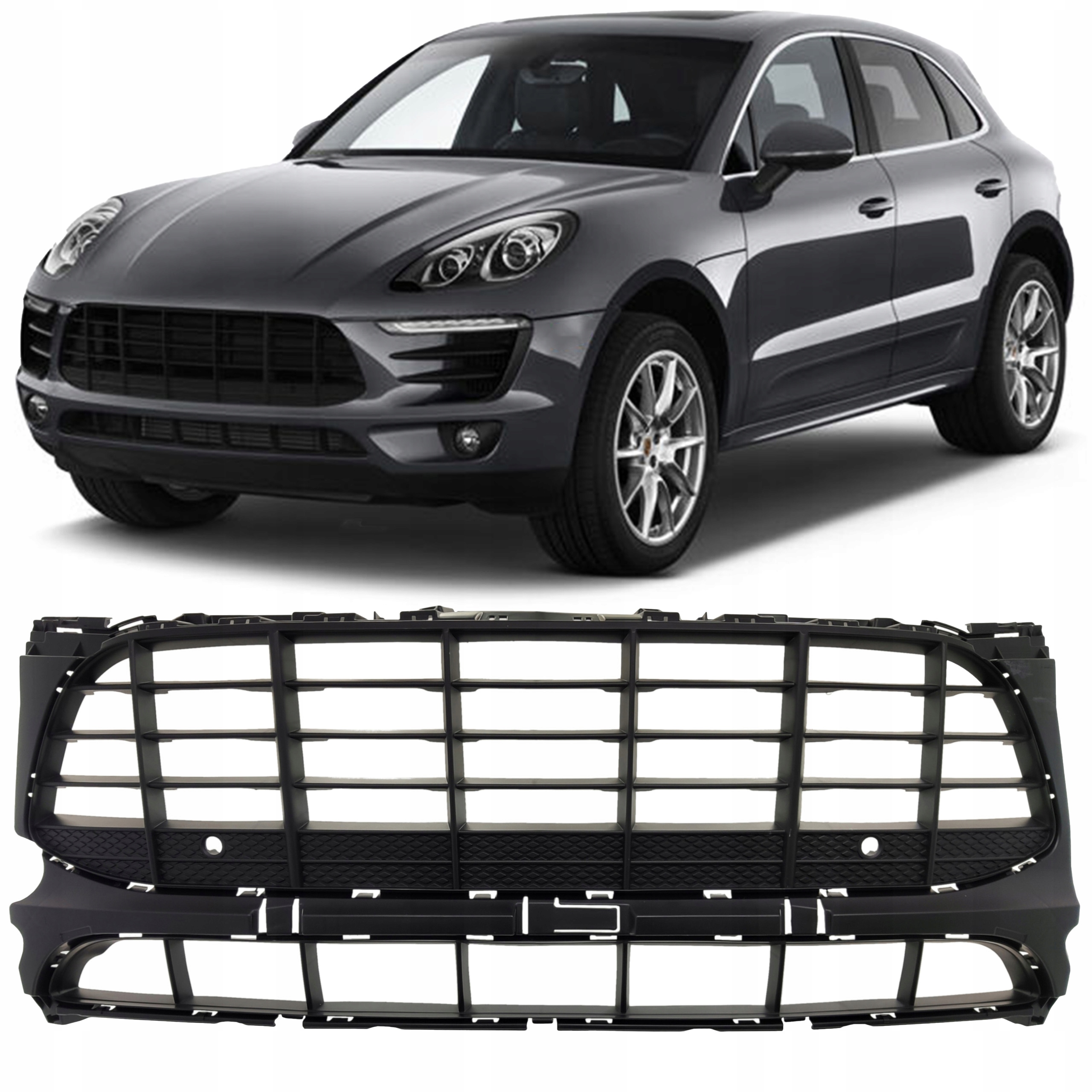 решетка радиатора PORSCHE MACAN 2014-2018
