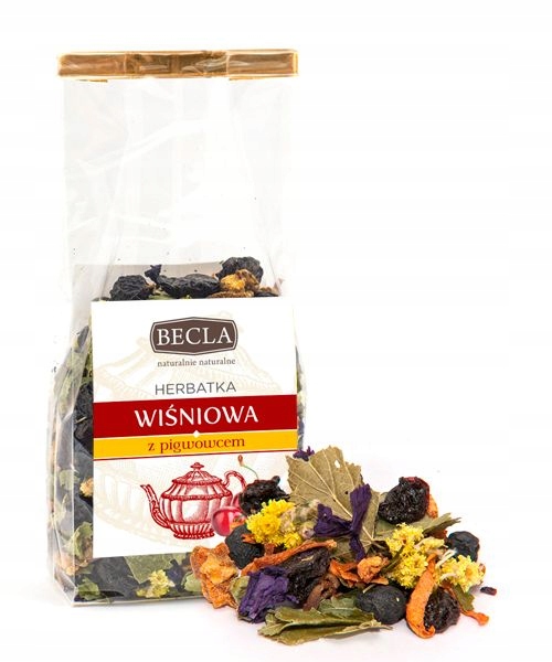 Levně Čaj Třešňový S Kdoulí nálev Ovocný Čaj Jako Dárek 40 g Becla