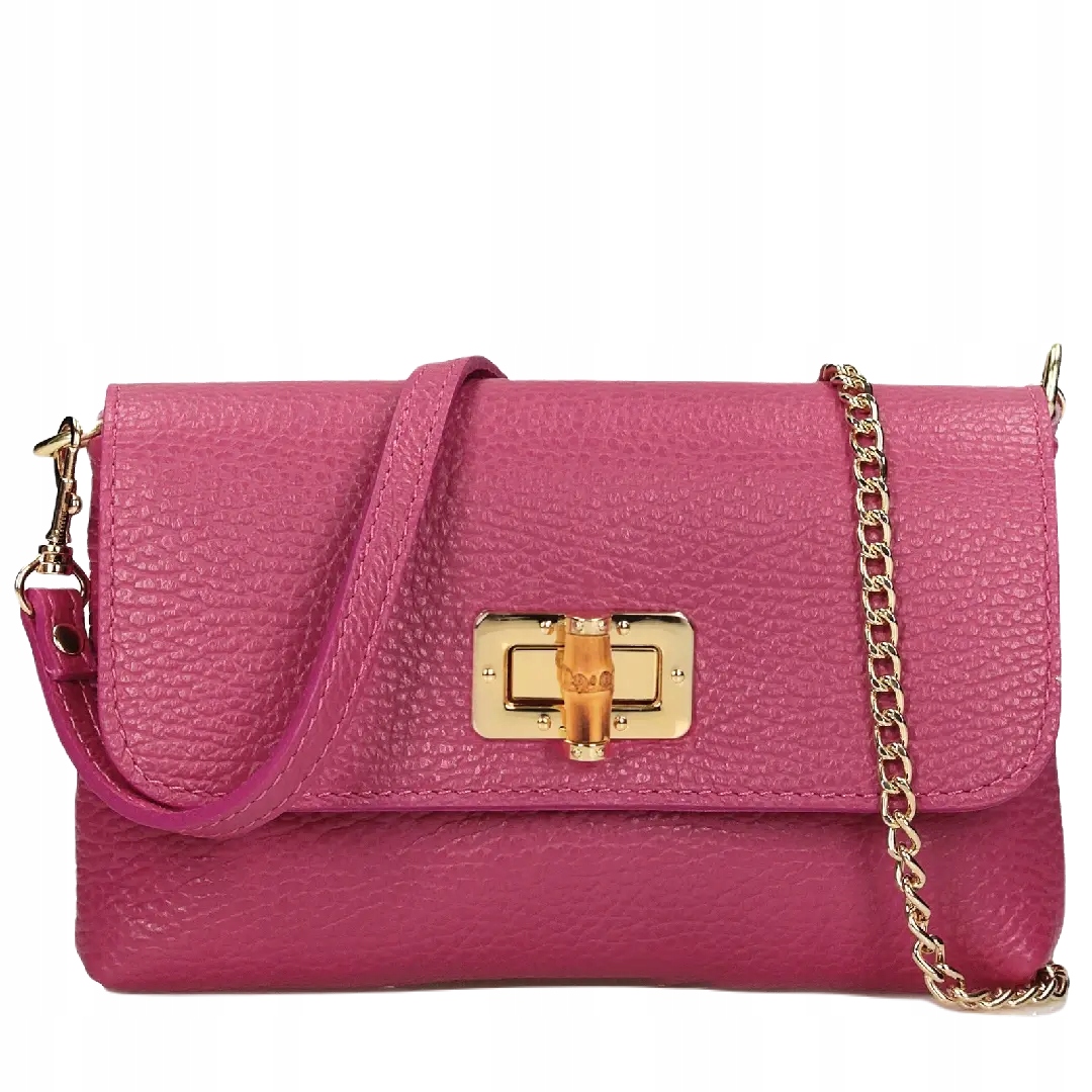 Dámská kabelka přes rameno Toscanio F175 fuchsiová DO2