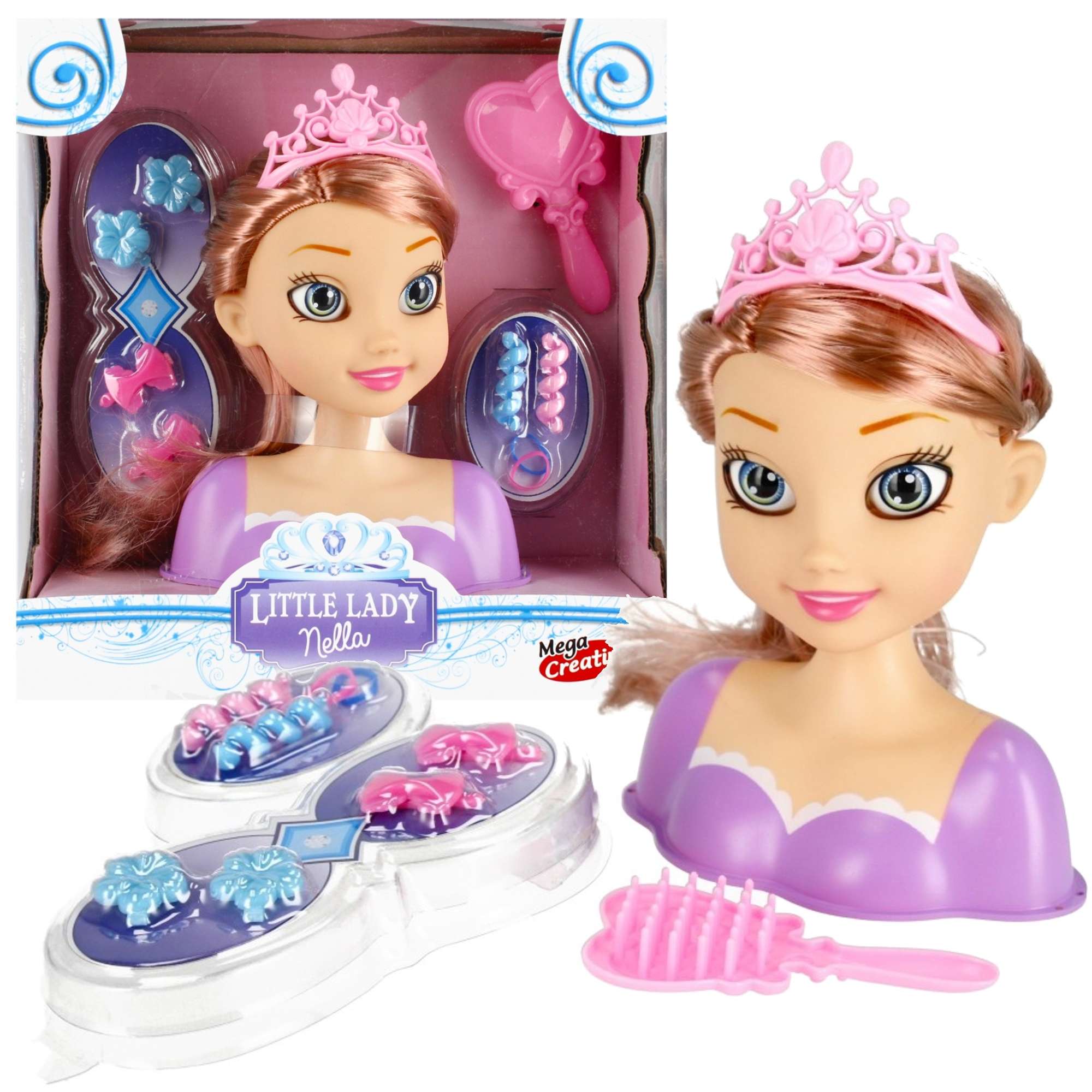 

Głowa Do Czesania I Stylizacji Włosów Lady Nella