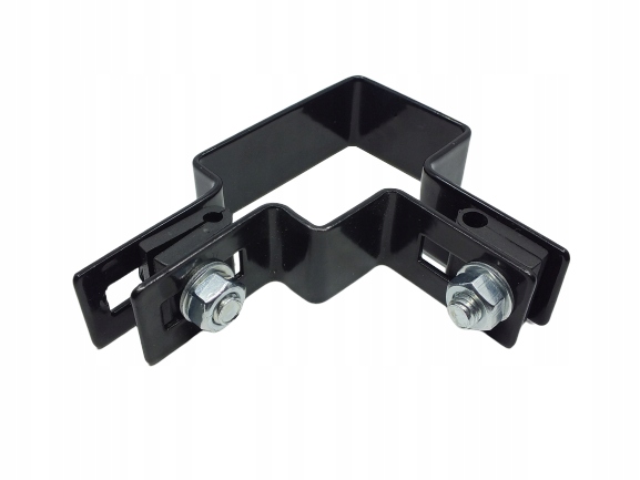 

Obejma Narożna Na Słupki 6 x 4 cm Czarna Panel