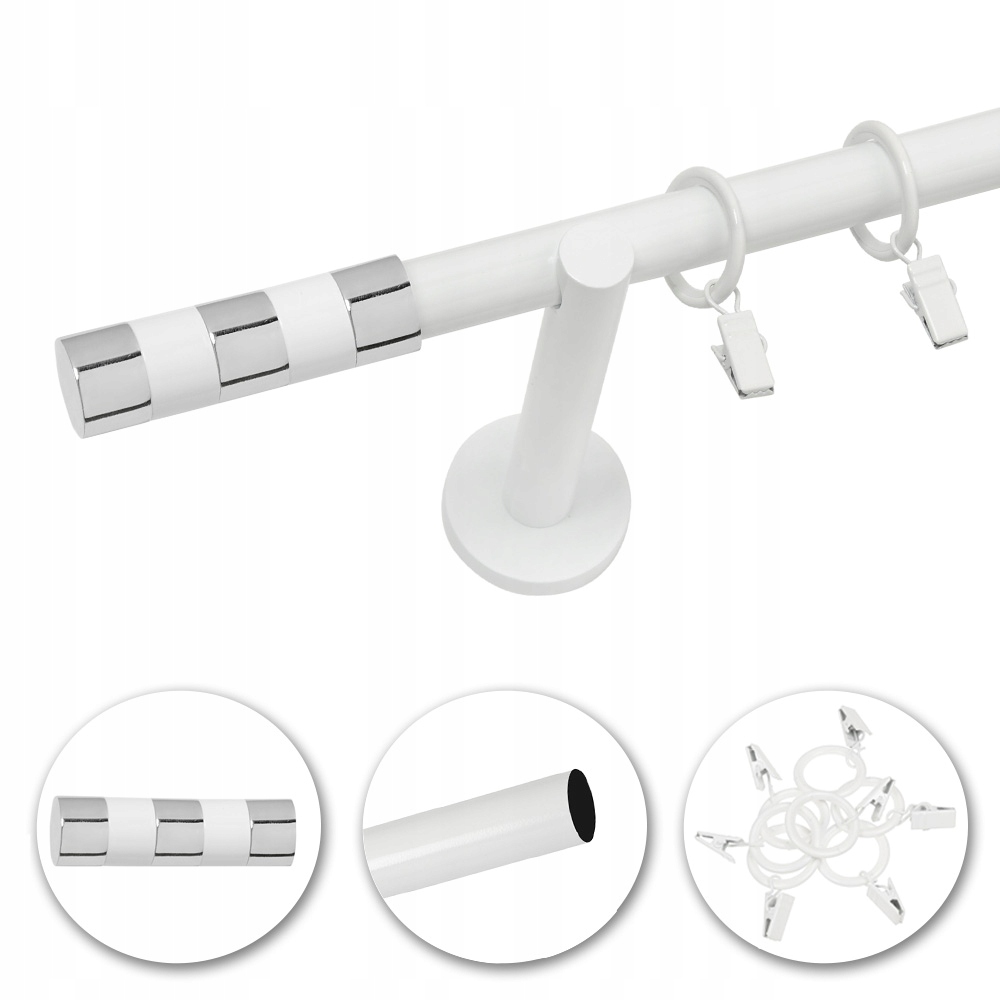 

Karnisz klasyczny 300 cm do domu 19 mm Design