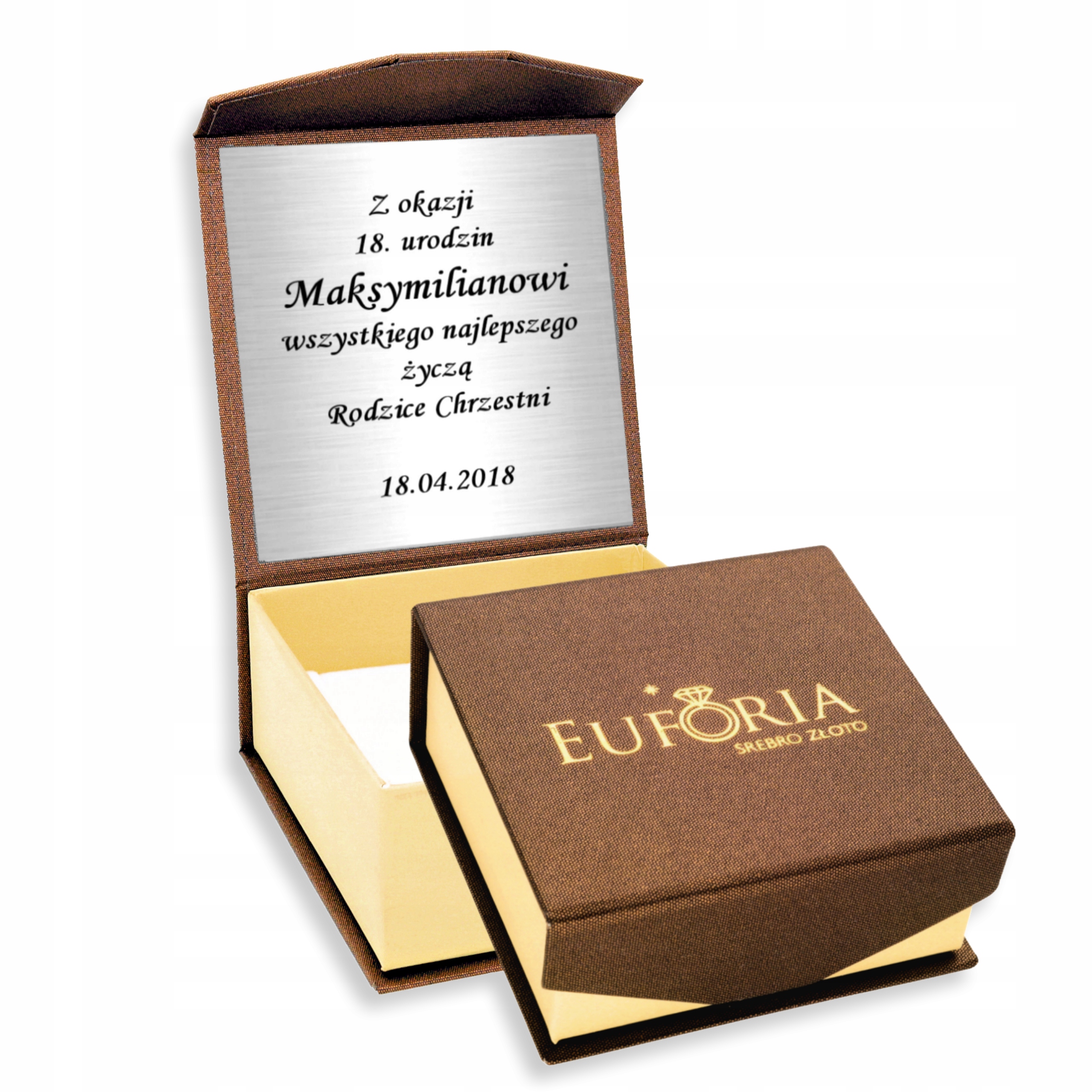 Srebrny Łańcuszek 925 Krzyżyk Męski Pancerka Grawer Materiał srebro