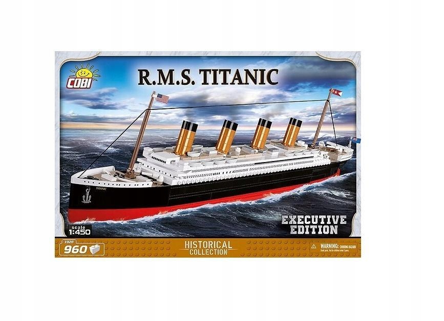

Klocki konstrukcyjne Cobi 1928 R.m.s. Titanic