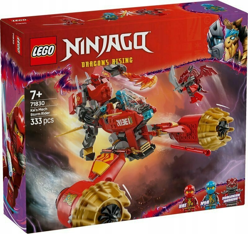 Dárek K Narozeninám pro dítě Sada Kostek Lego Ninjago Jezdec-Mech