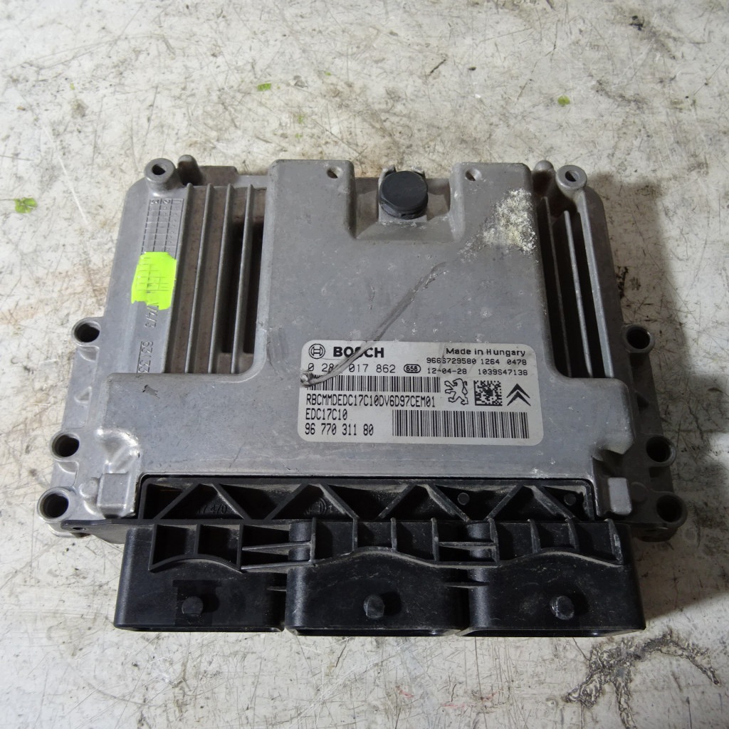 CITROEN C4 II 1.6HDI bedienteil 9677031180