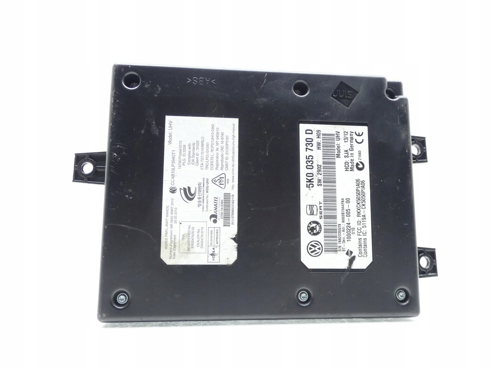 module control unit BLUETOOTH VW PASSAT CC SCIROCCO III 5K0035730D