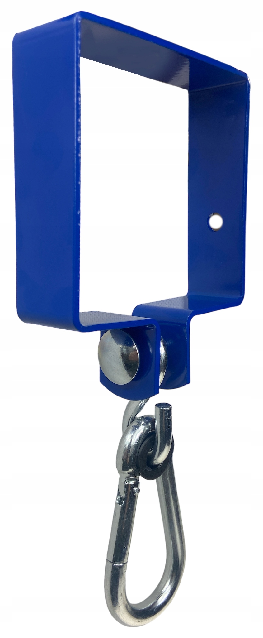 Mocowanie do huśtawki obejma hak huśtawkowy 120x120 niebieska