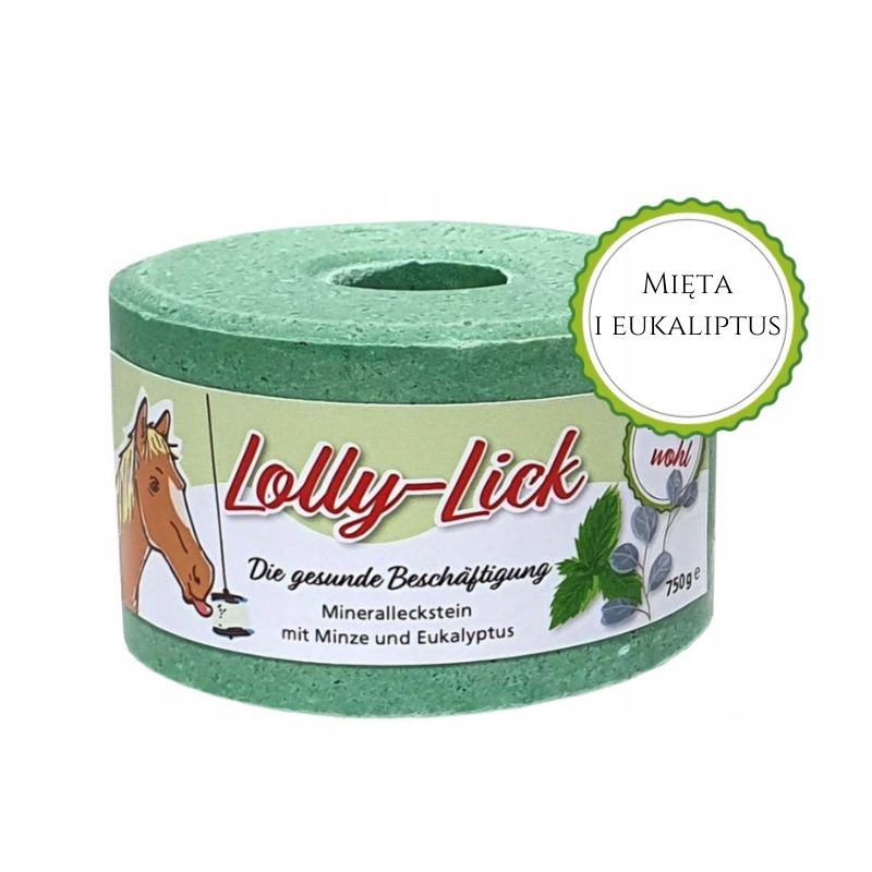 

Lizawka dla koni LollyLick Imima mięta eukaliptus